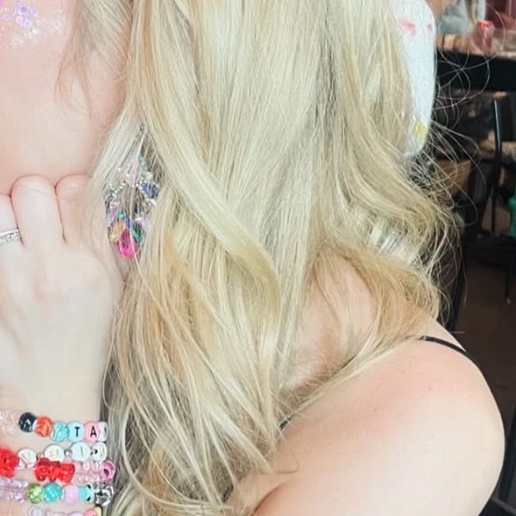 Multicolor Teardrop Post Earrings - Picture 2 of 5